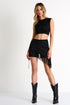 Shan Kate Vegan suede shorts